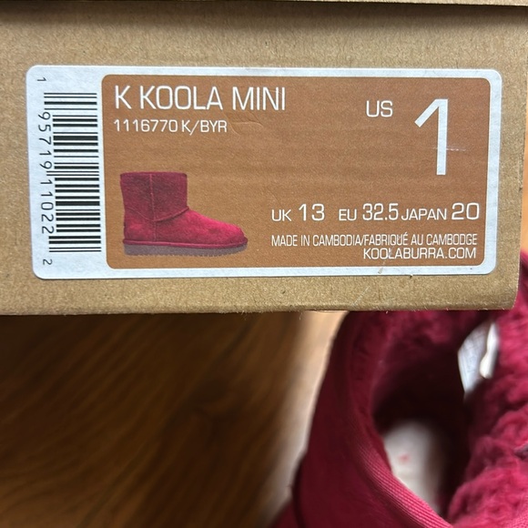 Koolaburra by UGG Girl’s Hot Pink Koola Mini | Size 1 - Picture 12 of 12